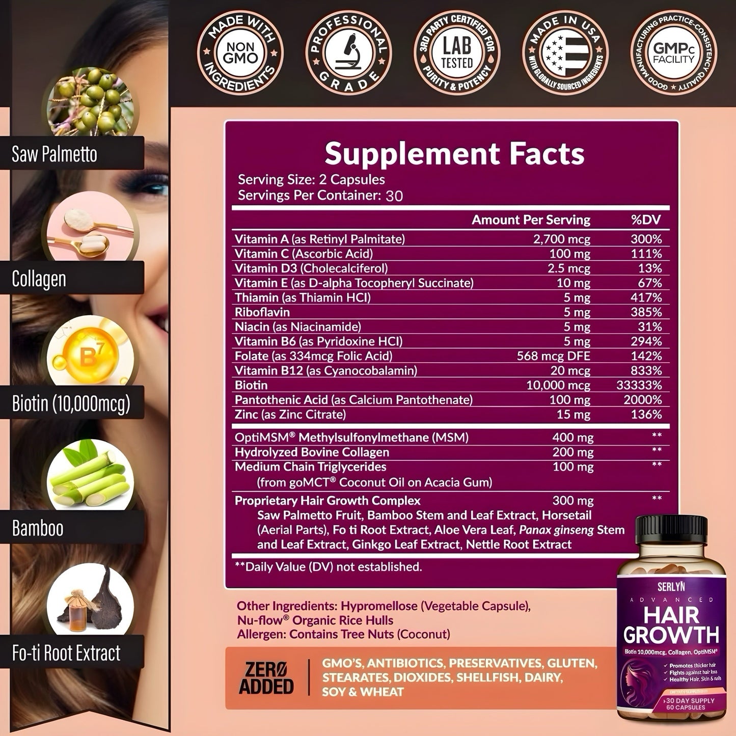 Revva® - Vitaminas para el Cabello