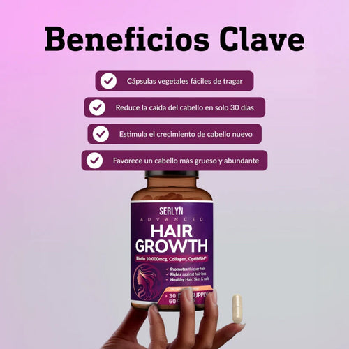 Revva® - Vitaminas para el Crecimiento del Cabello