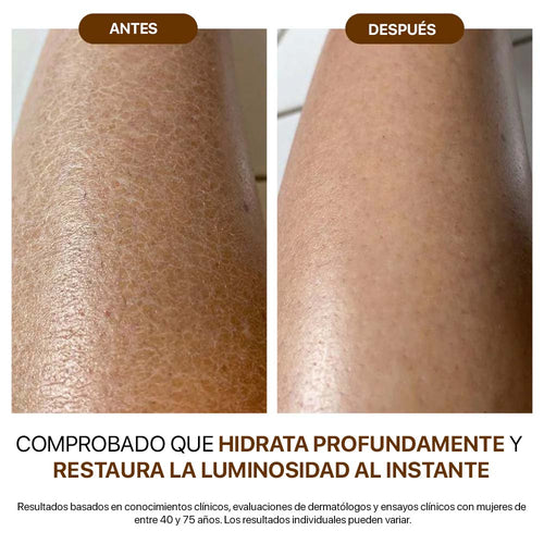 Aceite corporal de seda