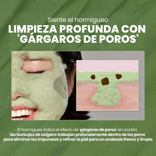 Bubbly® - Mascarilla de Burbujas de Albahaca