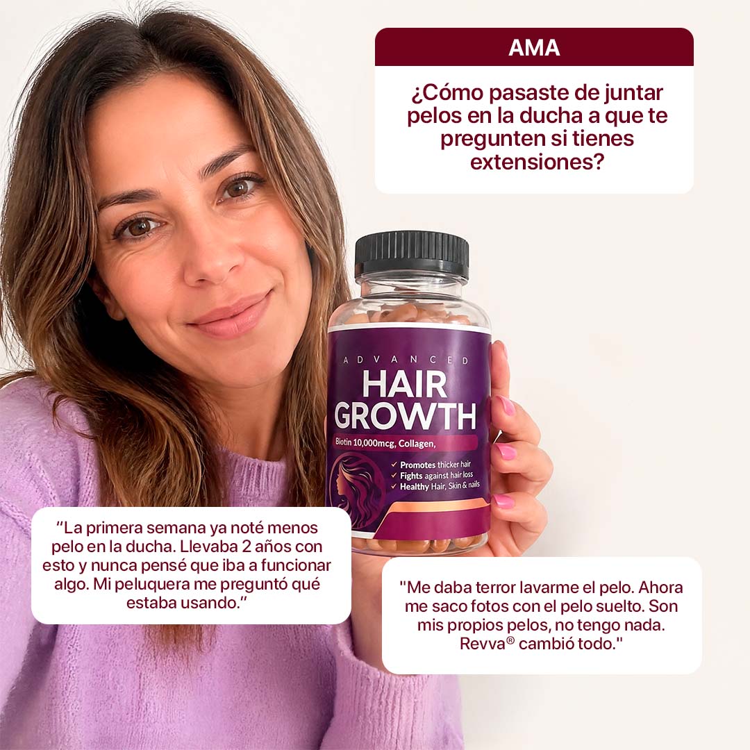 Revva® - Vitaminas para el Cabello